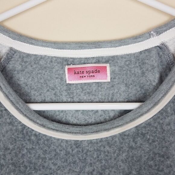 Kate Spade Gray "dream big" Pajama Top - Picture 2 of 6
